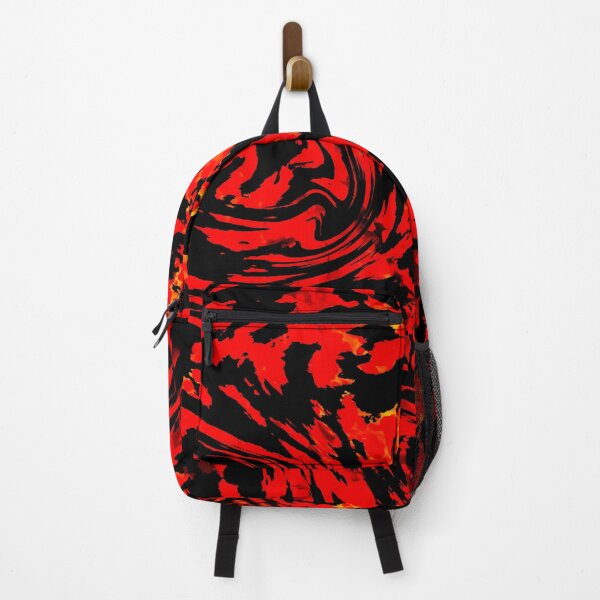 Item preview, Red Swirl Abstract Colorful Geometric Line Pattern / Liquid Psychedelic Art designed and sold by GuitarZan's.