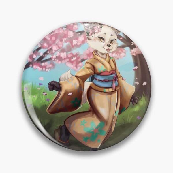Item preview, Hanami kitsune designed and sold by LazarusArt.