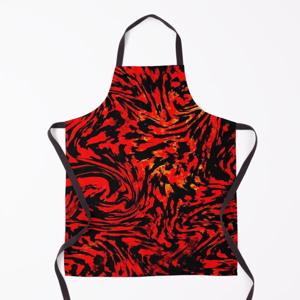 Item preview, Red Swirl Abstract Colorful Geometric  Line Pattern / Liquid Psychedelic Art  designed and sold by GuitarZan's.