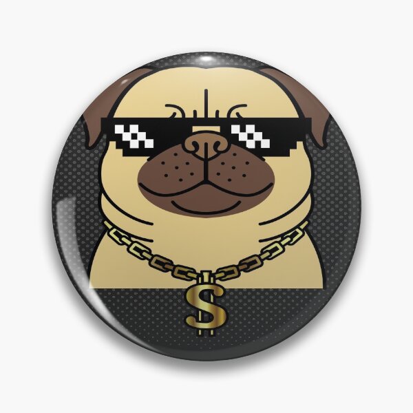 Item preview, pug life designed and sold by THB designs.