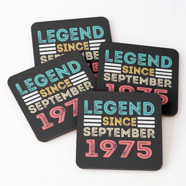 Item preview, Retro Vintage 45th Birthday Legend Since September 1975 designed and sold by meedTee.
