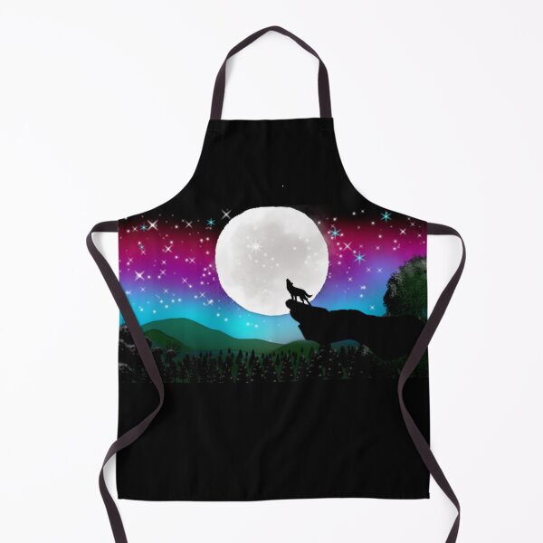 Item preview, Wolf on the hill top designed and sold by StylishSpectrum.