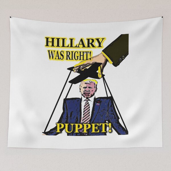 Item preview, Wacky & Fun “HILLARY WAS RIGHT!  PUPPET!”   designed and sold by Joanenices.