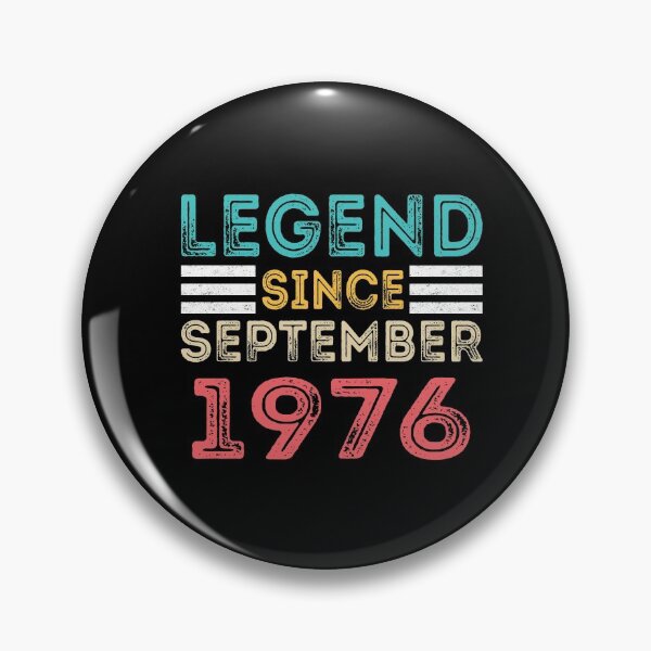 Item preview, Retro Vintage 44th Birthday Legend Since September 1976 designed and sold by meedTee.