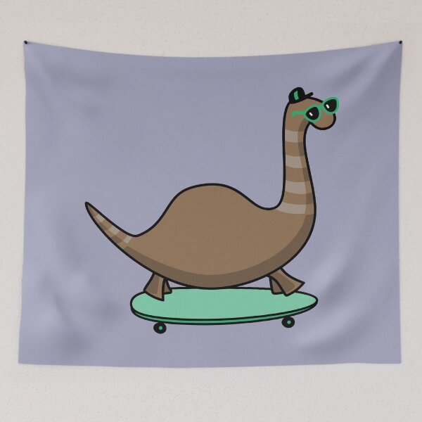 Artikelvorschau, Skateboard Dino entworfen und verkauft von spontania.