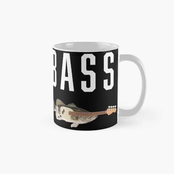 Item preview, Funny Bigmouth Bass Bass guitar designed and sold by AllLeftSides42.