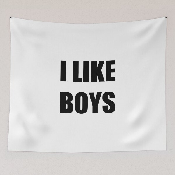 Item preview, I like boys designed and sold by NessiCreates.