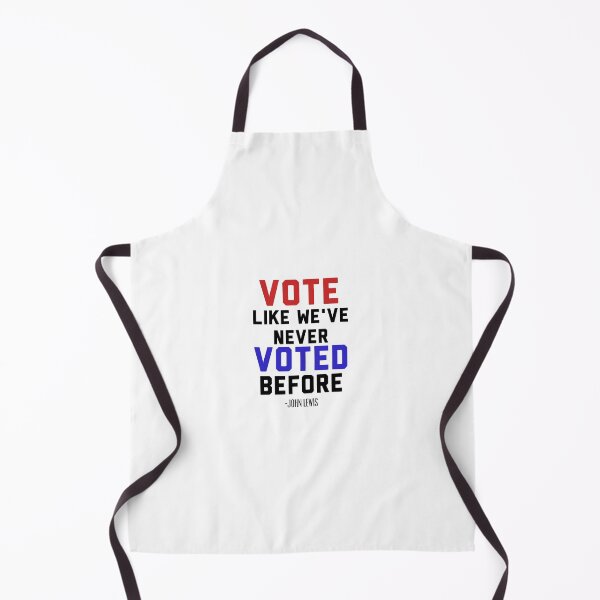 Item preview, Vote John Lewis Quote Like We've Never Voted Before designed and sold by The Pattern Artist.