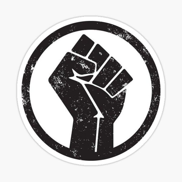 Black lives matter Sticker