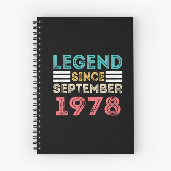 Item preview, Retro Vintage 42nd Birthday Legend Since September 1978 designed and sold by meedTee.