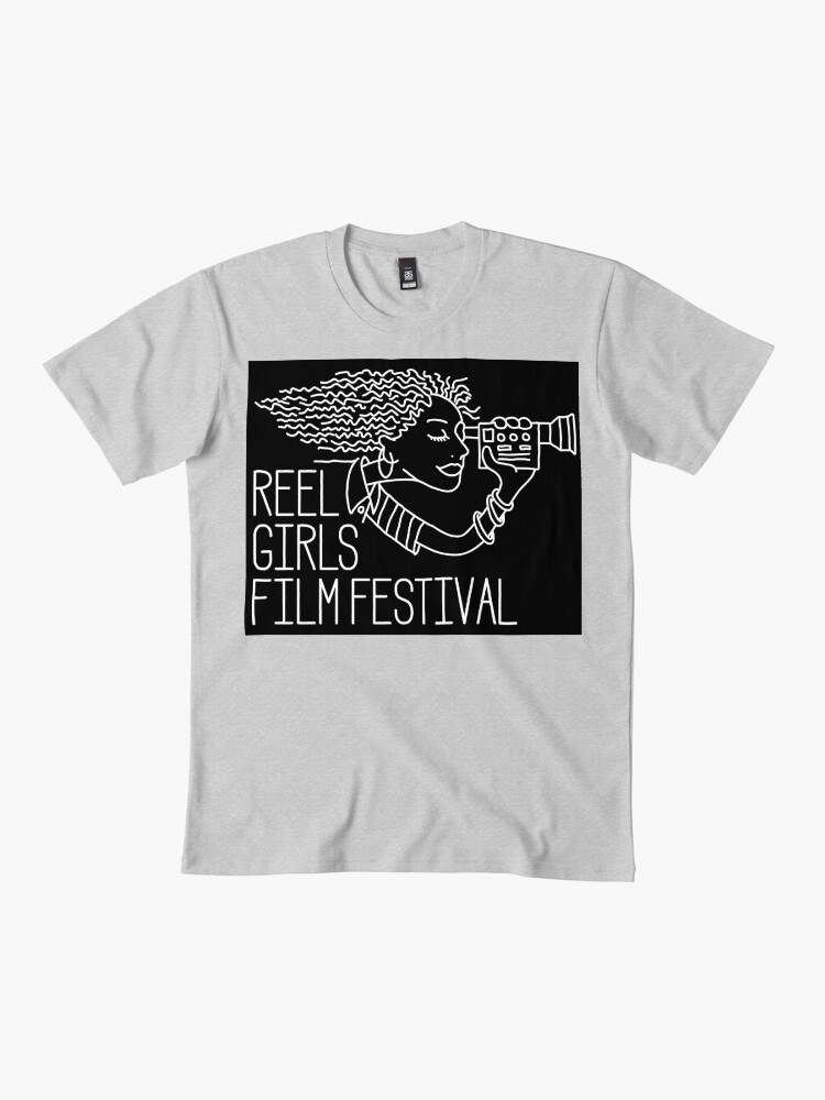 Thumbnail 2 of 4, Premium T-Shirt, Reel Girls Logo on Black designed and sold by ReelGirls.