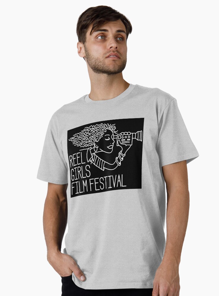 Thumbnail 1 of 4, Premium T-Shirt, Reel Girls Logo on Black designed and sold by ReelGirls.