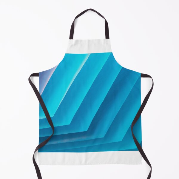 Item preview, Turquoise Blue Geometric Stripes designed and sold by newburyboutique.