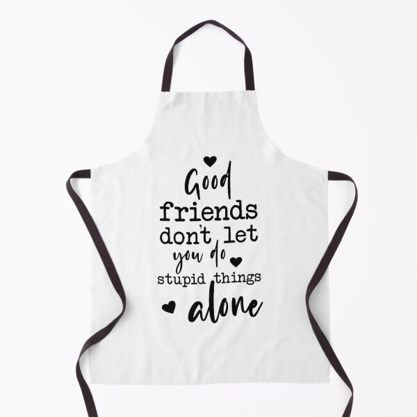 Item preview, Good Friends Quote Typography Stupid Things designed and sold by kristinedesigns.