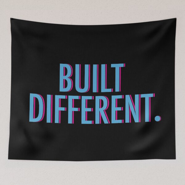 Item preview, BUILT DIFFERENT. designed and sold by Hamzakamran.