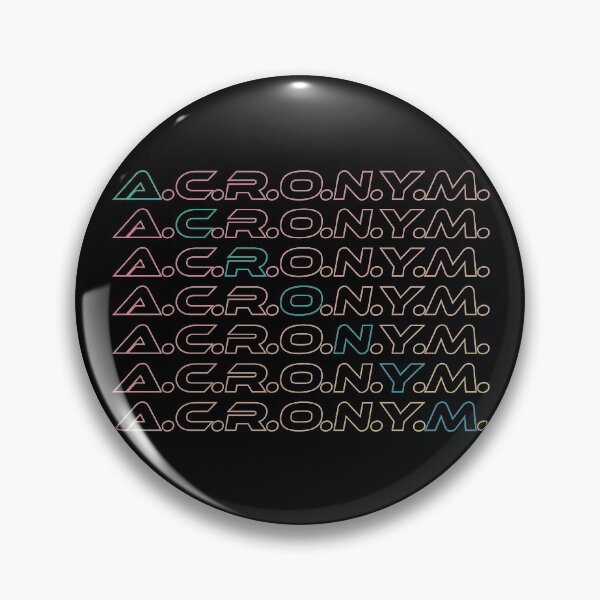 Item preview, Acronym designed and sold by itsmidnight.
