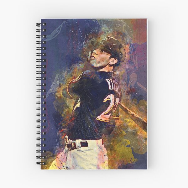 Item preview, Christian Yelich Brewers Mixed Media designed and sold by Pixel Drip.