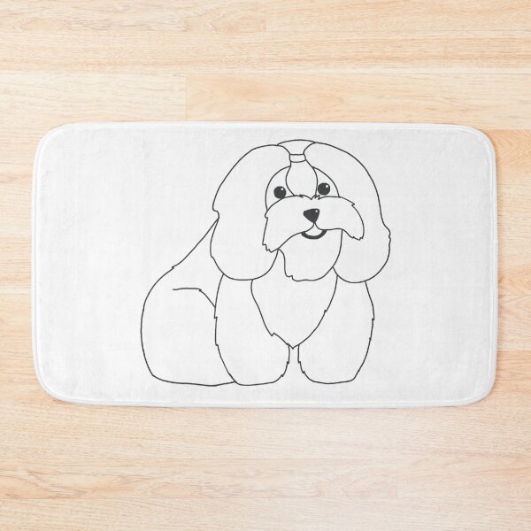 Item preview, Coton de Tulear Pink designed and sold by Mateja Lukežič.