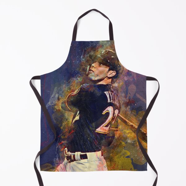 Item preview, Christian Yelich Brewers Mixed Media designed and sold by Pixel Drip.