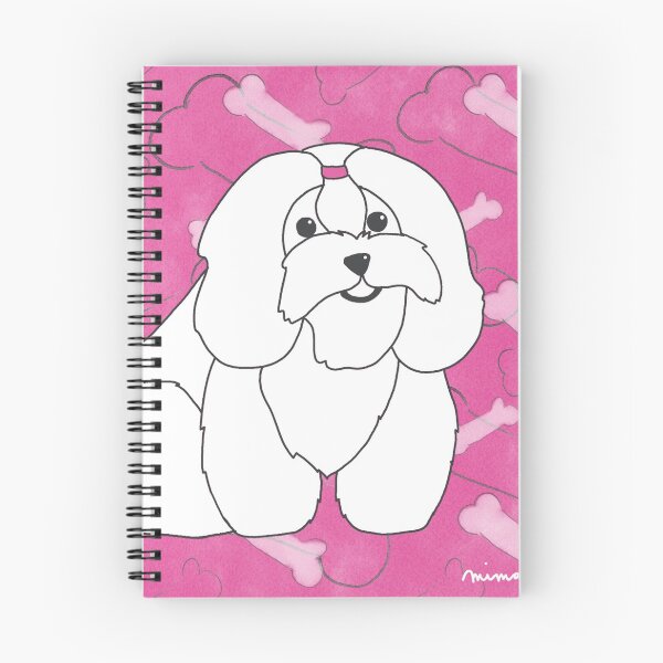Item preview, Coton de Tulear Pink designed and sold by Mateja Lukežič.