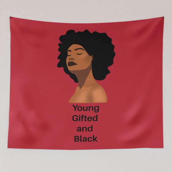 Item preview,  Red Portrait of young gifted and black design designed and sold by anins-azuree.