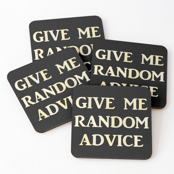 Item preview, Give Me Random Advice designed and sold by Chubuter.