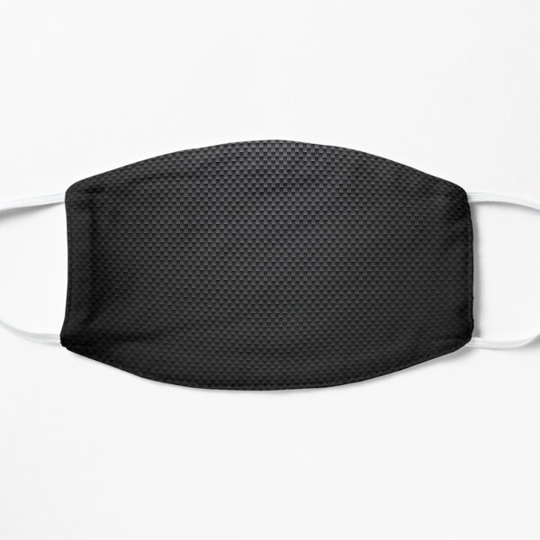 Fibra de carbon Mascarilla plana