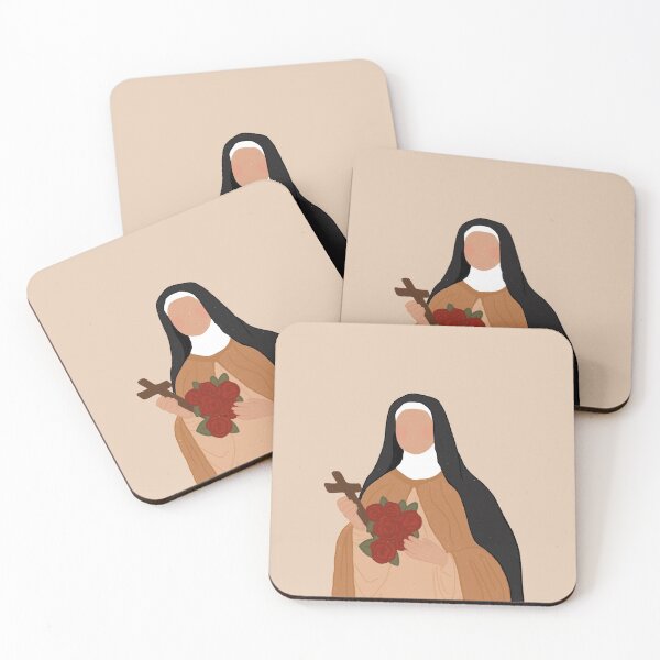 Item preview, The Little Flower - St. Therese de Lisieux designed and sold by Marian Heart Design.