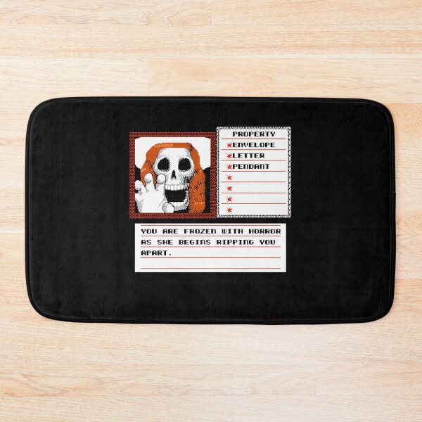 Item preview,  uninvited Classic Retro Vintage Gaming Reaper Adventure Game Over Screen designed and sold by RKSDesigns.
