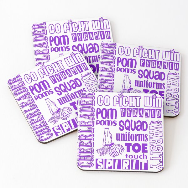 Item preview, Cheerleader Subway Art Graphic designed and sold by Mary Riley.