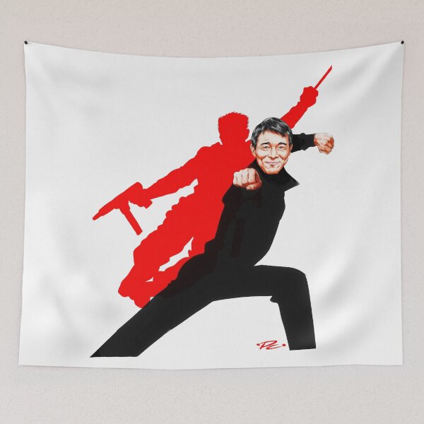 Item preview, Jet Li - An illustration by Paul Cemmick designed and sold by TIGERDAVER.