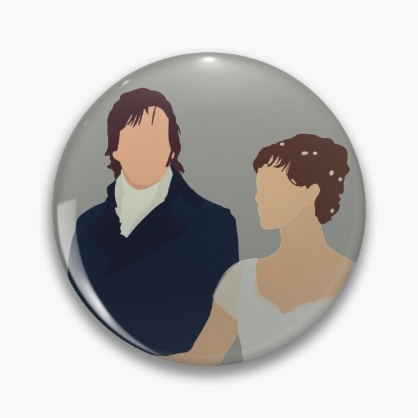 Item preview, Elizabeth Bennet and Mr. Darcy designed and sold by uneecornn.