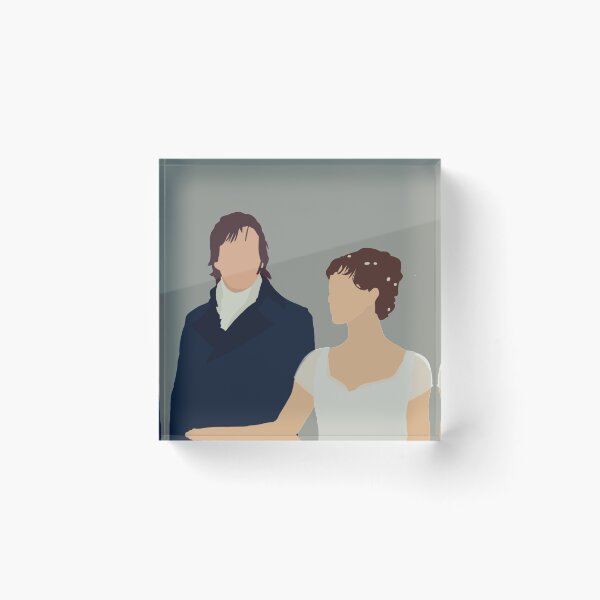 Item preview, Elizabeth Bennet and Mr. Darcy designed and sold by uneecornn.