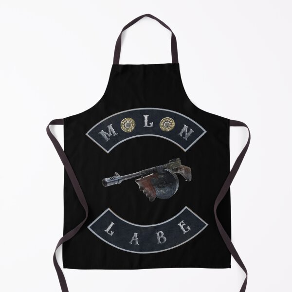 Item preview, Tommy Gun Molon Labe double 45 ACP black background designed and sold by MadBadDangerous.