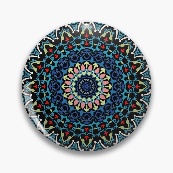 Aperçu de l'œuvre Motifs floraux: Mandala créée et vendue par renderhome.