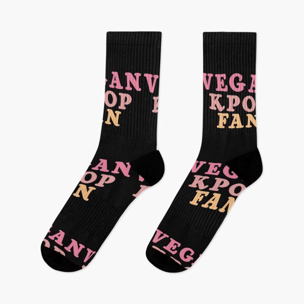 Item preview, VEGAN KPOP FAN Cute Kpop Fan Text Pink Design designed and sold by SugarSaint.
