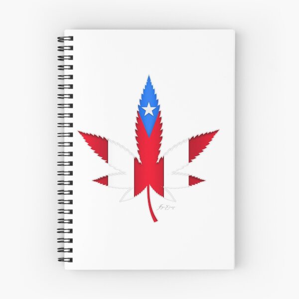 Artikelvorschau, pr puerto rico flag unkraut blume entworfen und verkauft von figadesign.