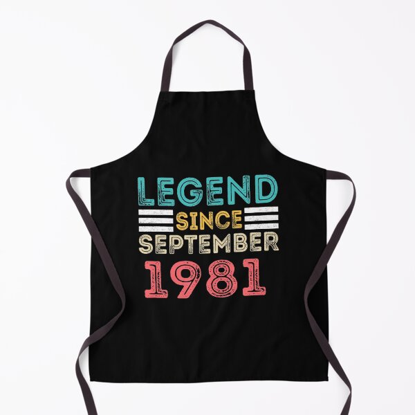 Item preview, Retro Vintage 39th Birthday Legend Since September 1981 designed and sold by meedTee.