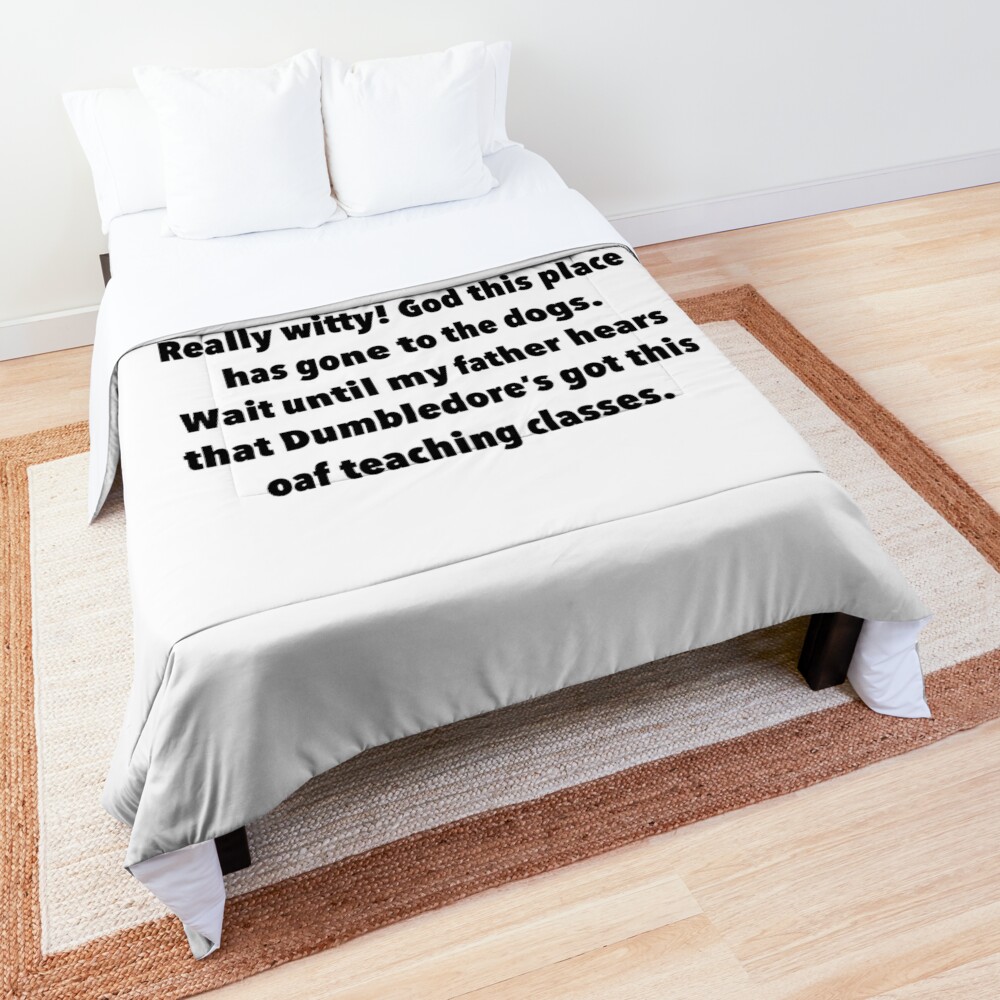 draco malfoy duvet cover