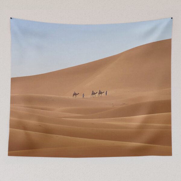 Item preview, Camel Train Through the Desert designed and sold by PlanetPrints.