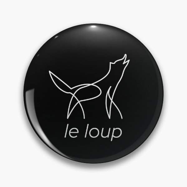 Artikelvorschau, le loup - der Wolf, einzeiliges Gekritzel entworfen und verkauft von Art by s2ray.