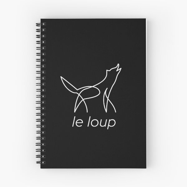 Item preview, le loup - el lobo, garabato de una línea designed and sold by Art by s2ray.