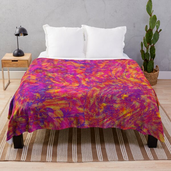 Item preview, Floral Abstract Colorful Geometric Line Pattern / Liquid Psychedelic Art designed and sold by GuitarZan's.
