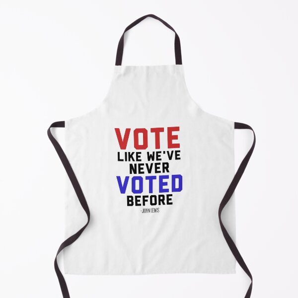 Item preview, Vote John Lewis Quote Like We've Never Voted Before (2) designed and sold by The Pattern Artist.