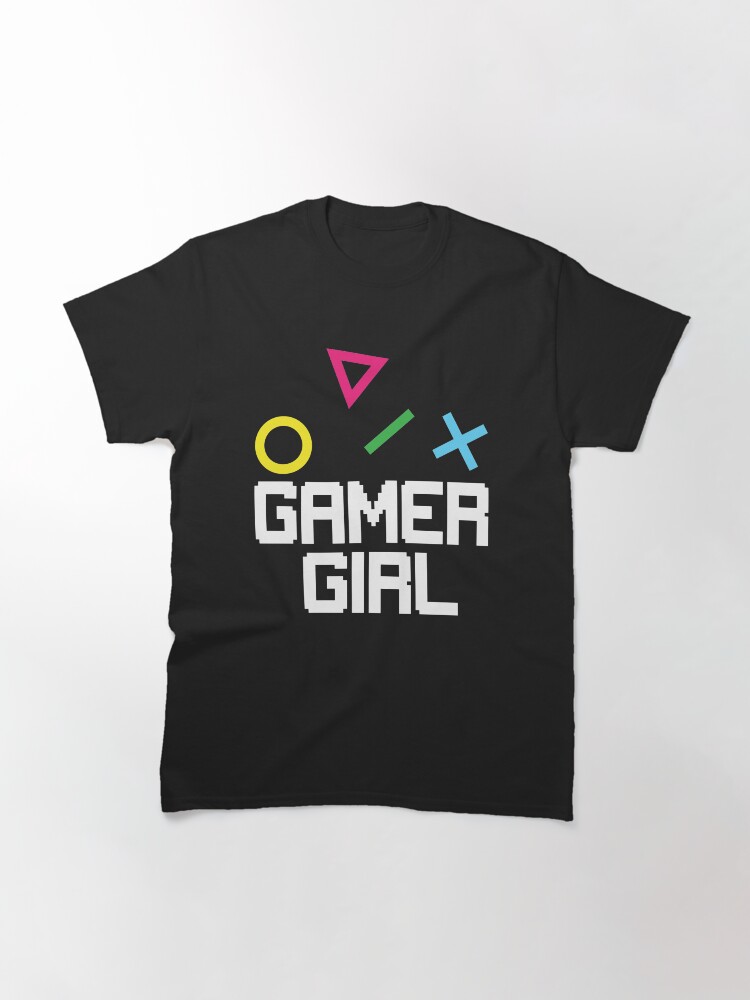 Alternate view of Gamer Girl Classic T-Shirt