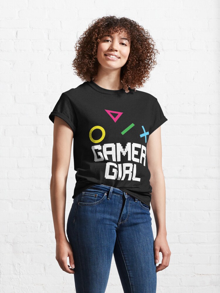 Alternate view of Gamer Girl Classic T-Shirt