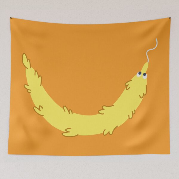Item preview, Worm Smile (Yellow) designed and sold by Bloo-the-Fluff.