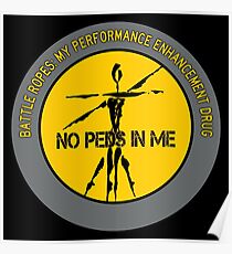 Battle Ropes - My Performance Enhancement Drug Poster