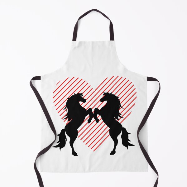 Item preview, Horses love heart animal designed and sold by Imutobi.