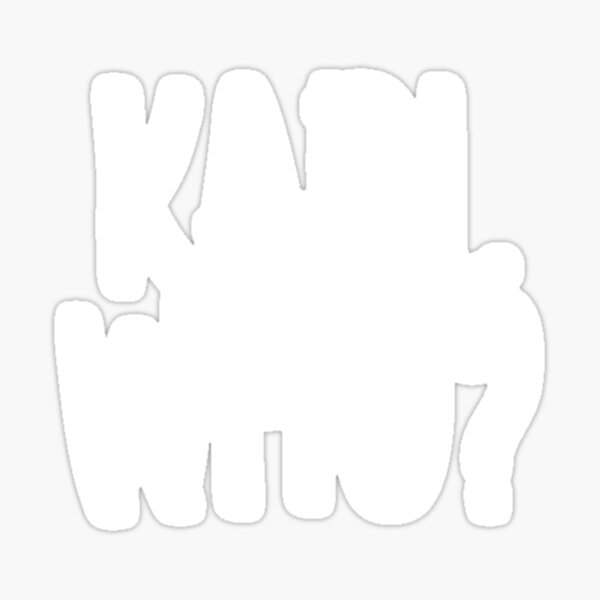 Karl who? karl lagerfeld Sticker